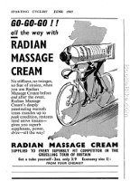 vintage ad for radian massage cream