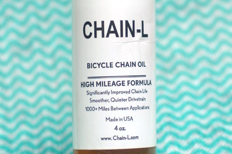 bottle of chain l lubricant
