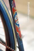 fancy transfer on seat tube of speedwell special sports bicycle