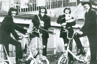 pop group the sevens with graziella bikes